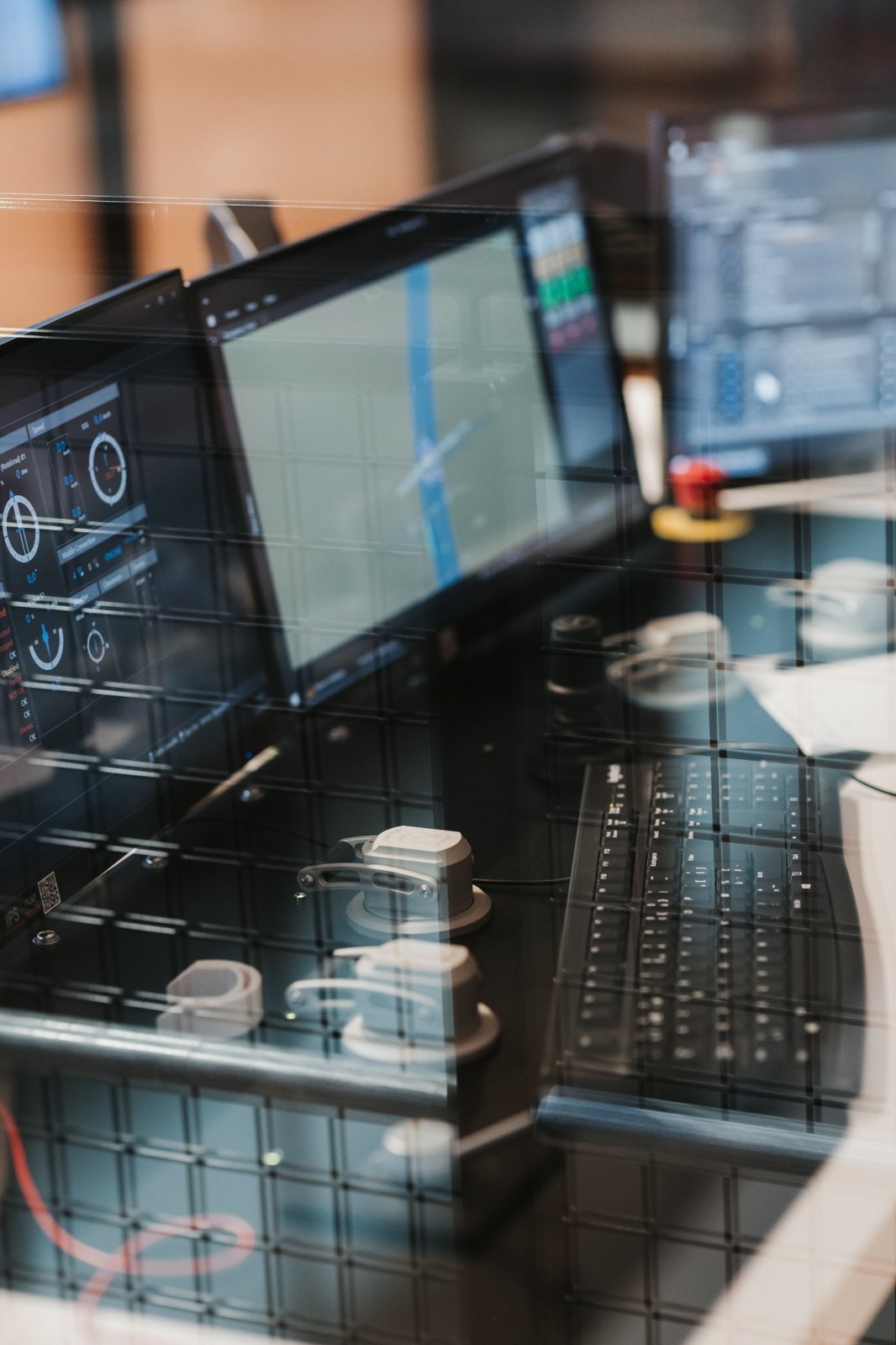 Operator screens running remote operations